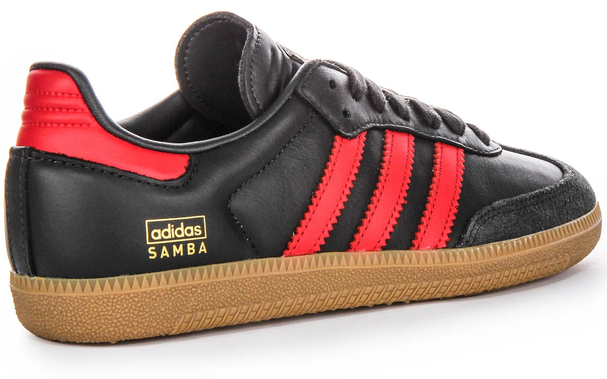 Adidas Samba Og In Black Red For Men