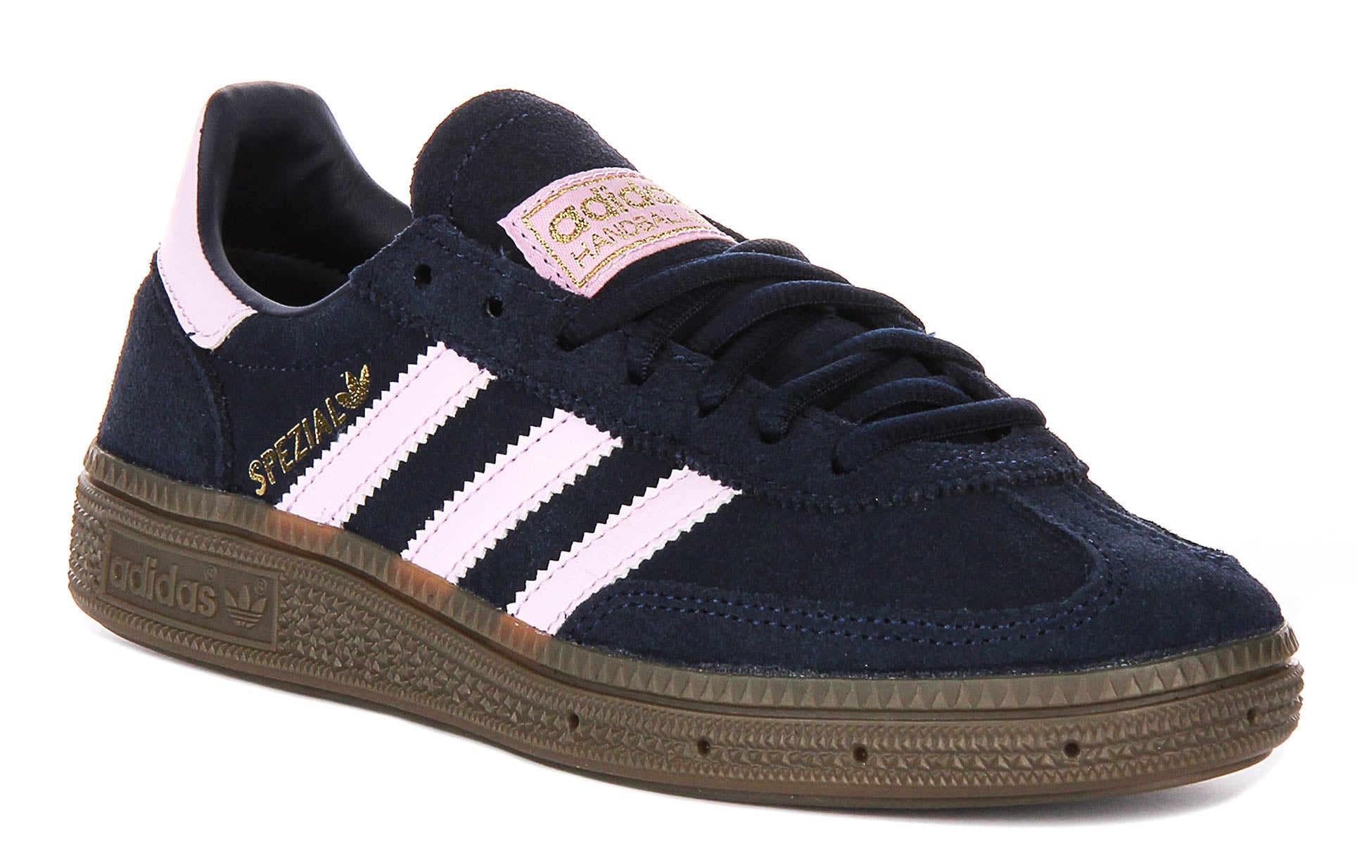 Adidas Handball Spezial J In Navy Pink For Youth