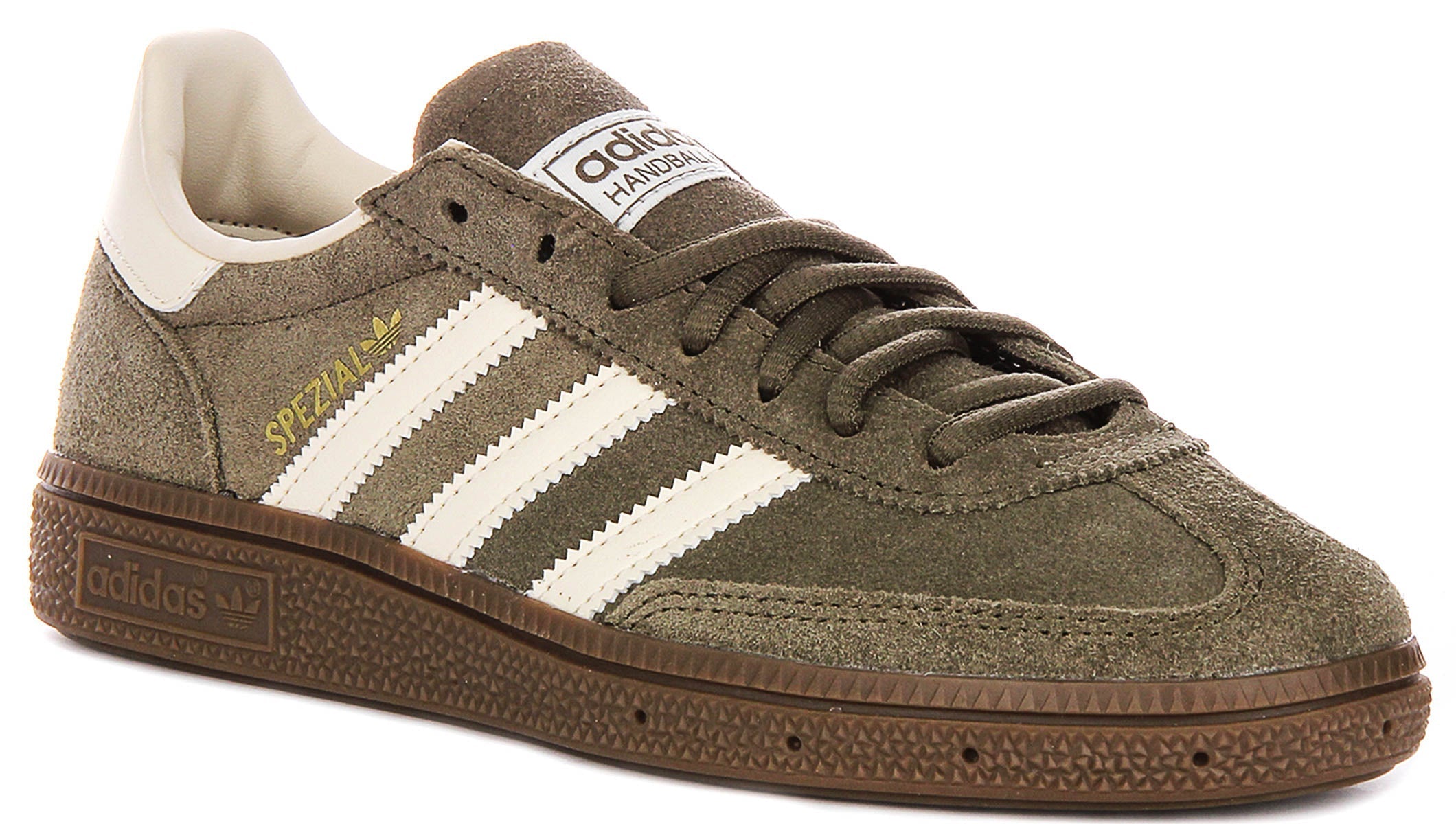 Adidas Handball Spezial In Olive White