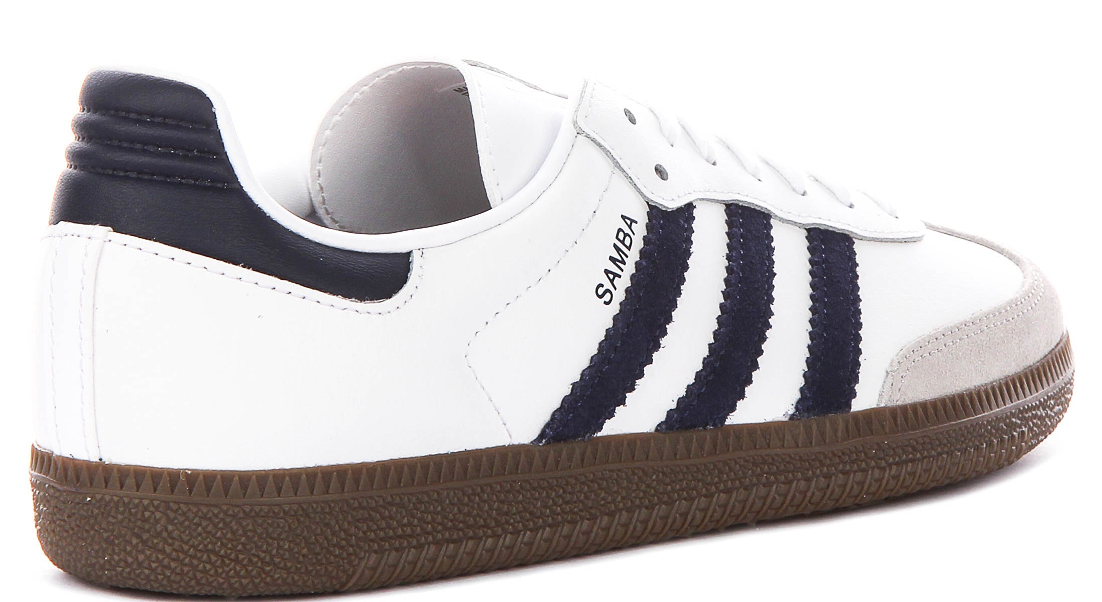 Adidas Samba Og J In White Navy For Youth